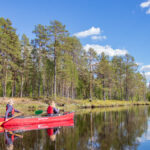 canoeing kvikkjokk to jokkmokk